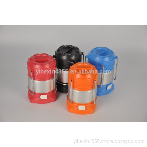 21 pcs LED USB Charge mode Rechargeable Red White Light Camping Lantern